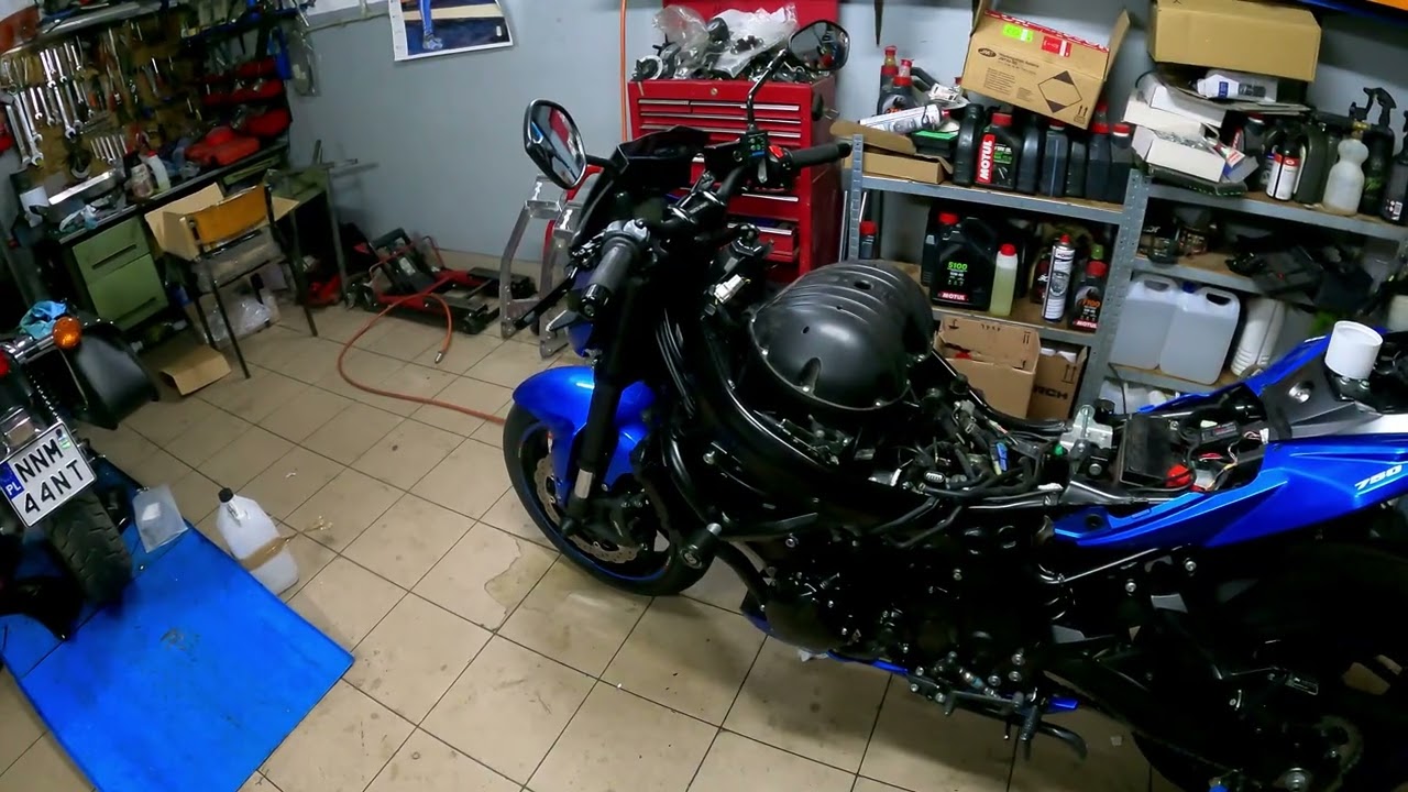 Suzuki GSX 750 S - serwis na 24tys km