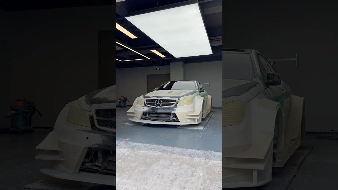 The world&rsquo;s first &ldquo;street legal&rdquo; w204 C63 bodykit!