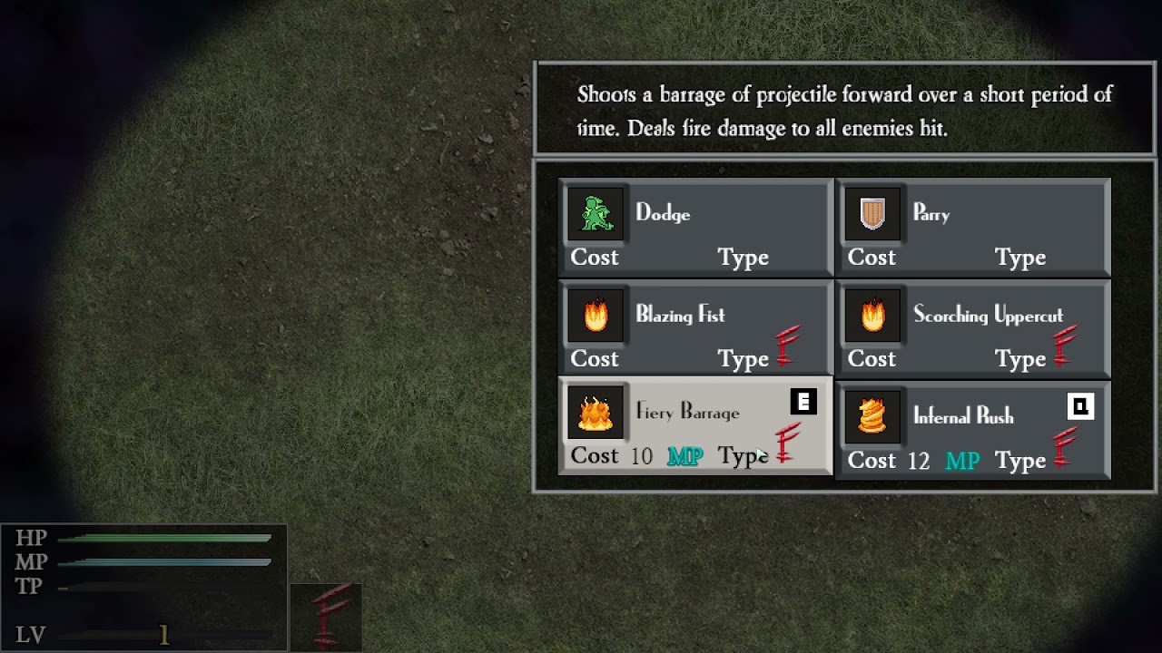 Fire MP Skills ( Divine Legacy: Neo Amburia Devlog )