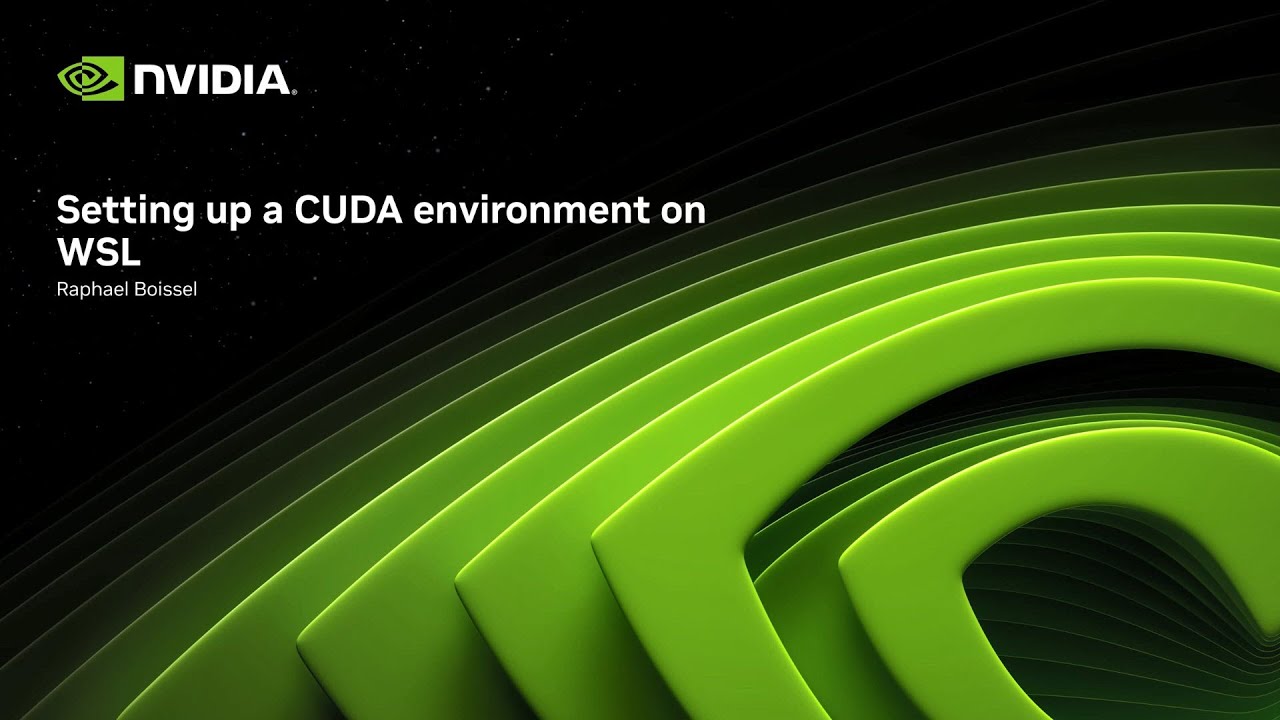 Учебные пособия по CUDA I Установка набора инструментов CUDA в Windows и WSL