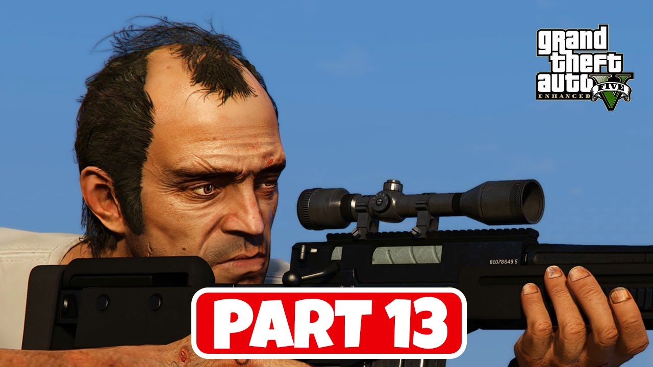 GTA 5 ENHANCED - Gameplay Walkthrough Part 13 FULL GAME - [4K 60FPS PC ULTRA] | No commentary