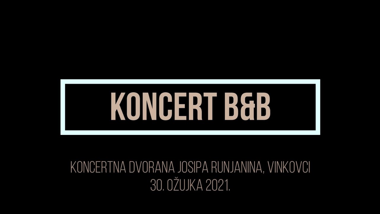KONCERT B&B