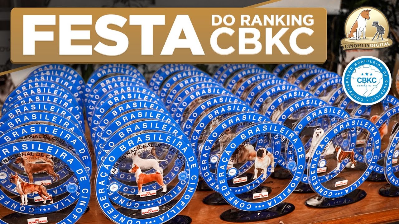 Festa do Ranking CBKC: Os Melhores Cães e Criadores do Brasil | Cinofilia Digital