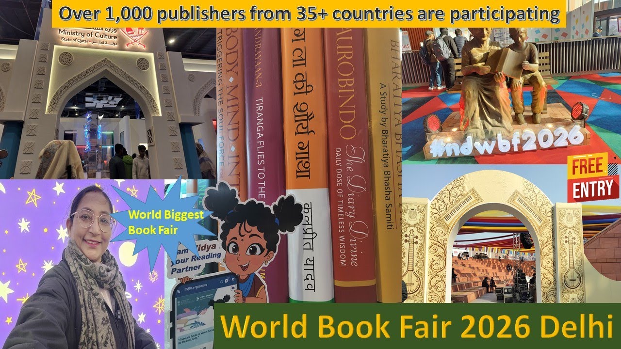 New Delhi World Book Fair 2026#Delhi Mela Biggest book Fair,World Book Fair Bharat Mandapam,bookfair