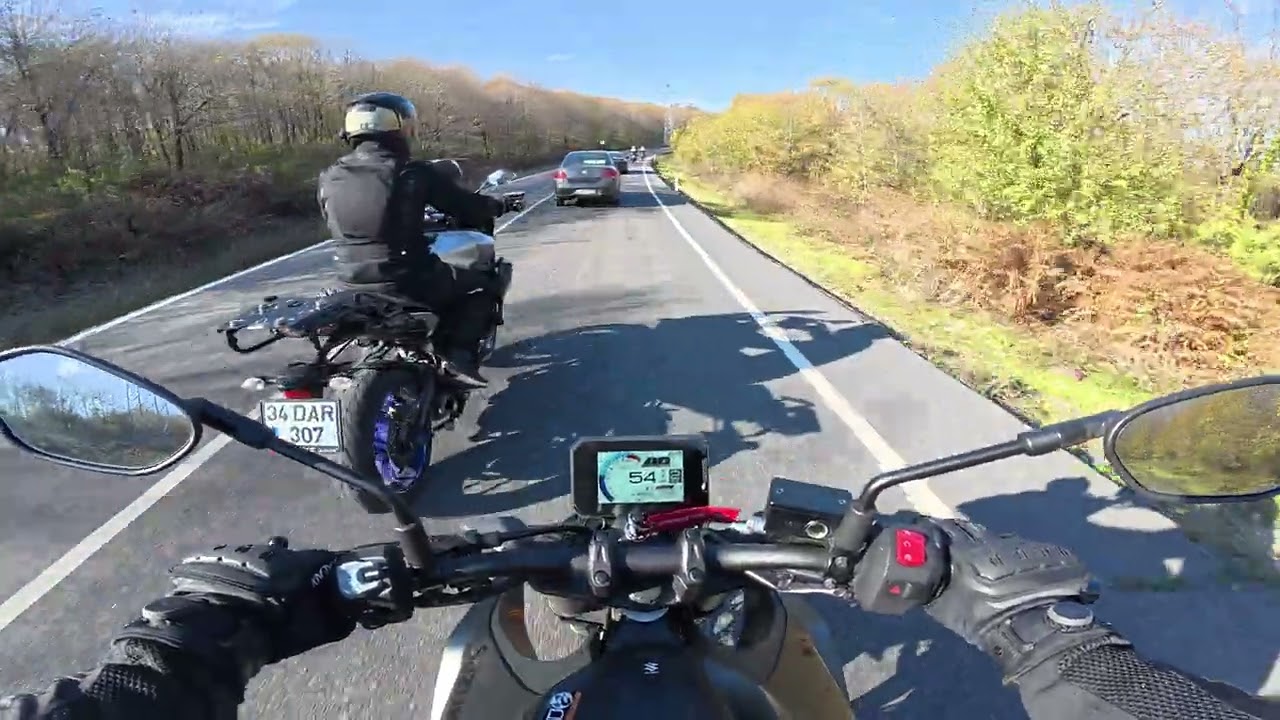 Suzuki GSX 8S | POV Forest Ride | Istanbul, Darlık