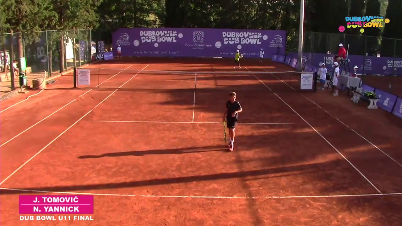 J. TOMOVIĆ (MNE) vs N. YANNICK (ITA) - U11 Male Final