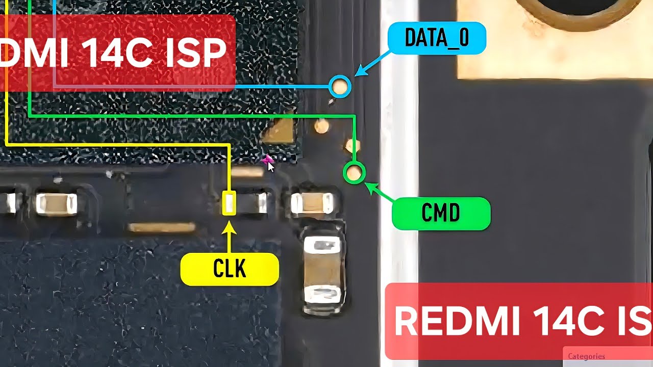 Redmi 14c frp isp pinout Android 16