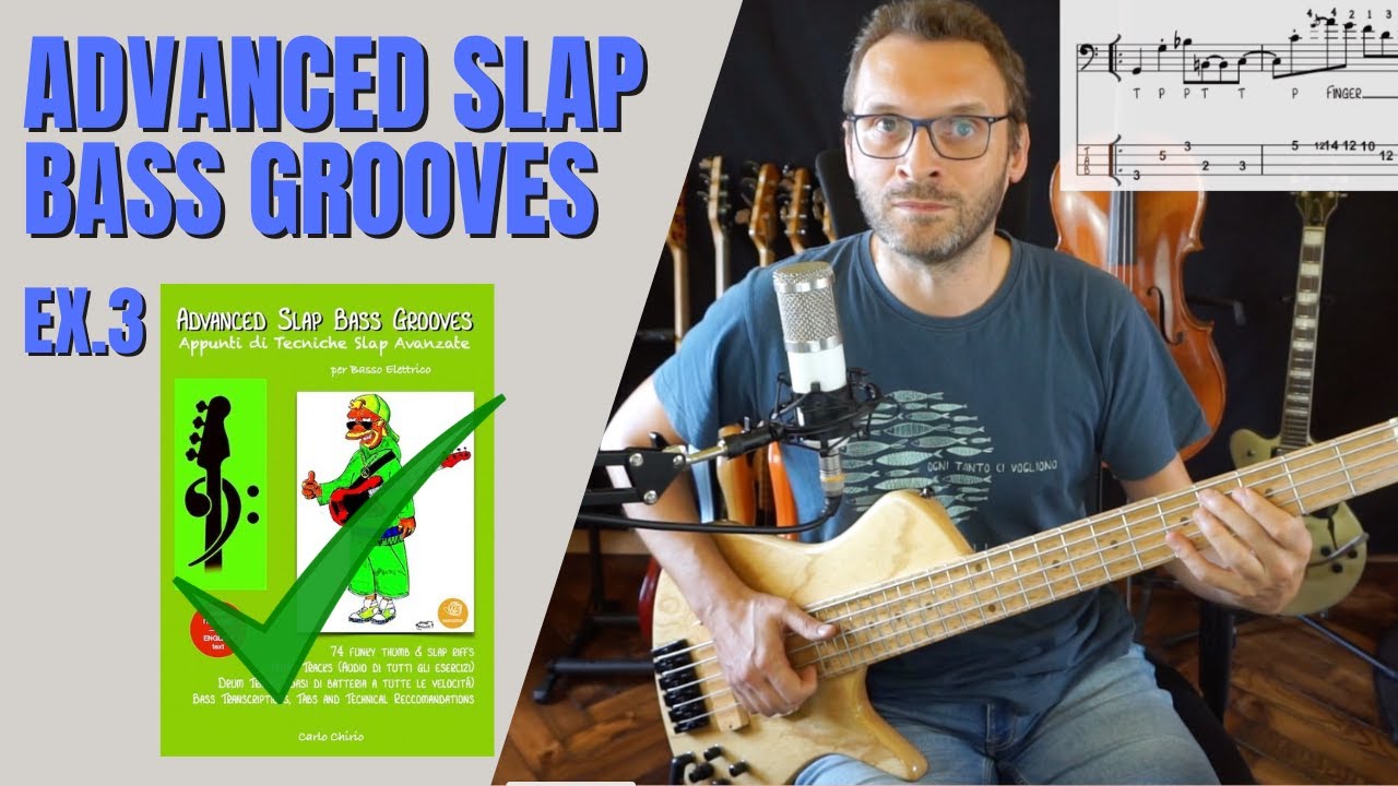 Esercizio 3 Advanced Slap Bass Grooves ASBG 3