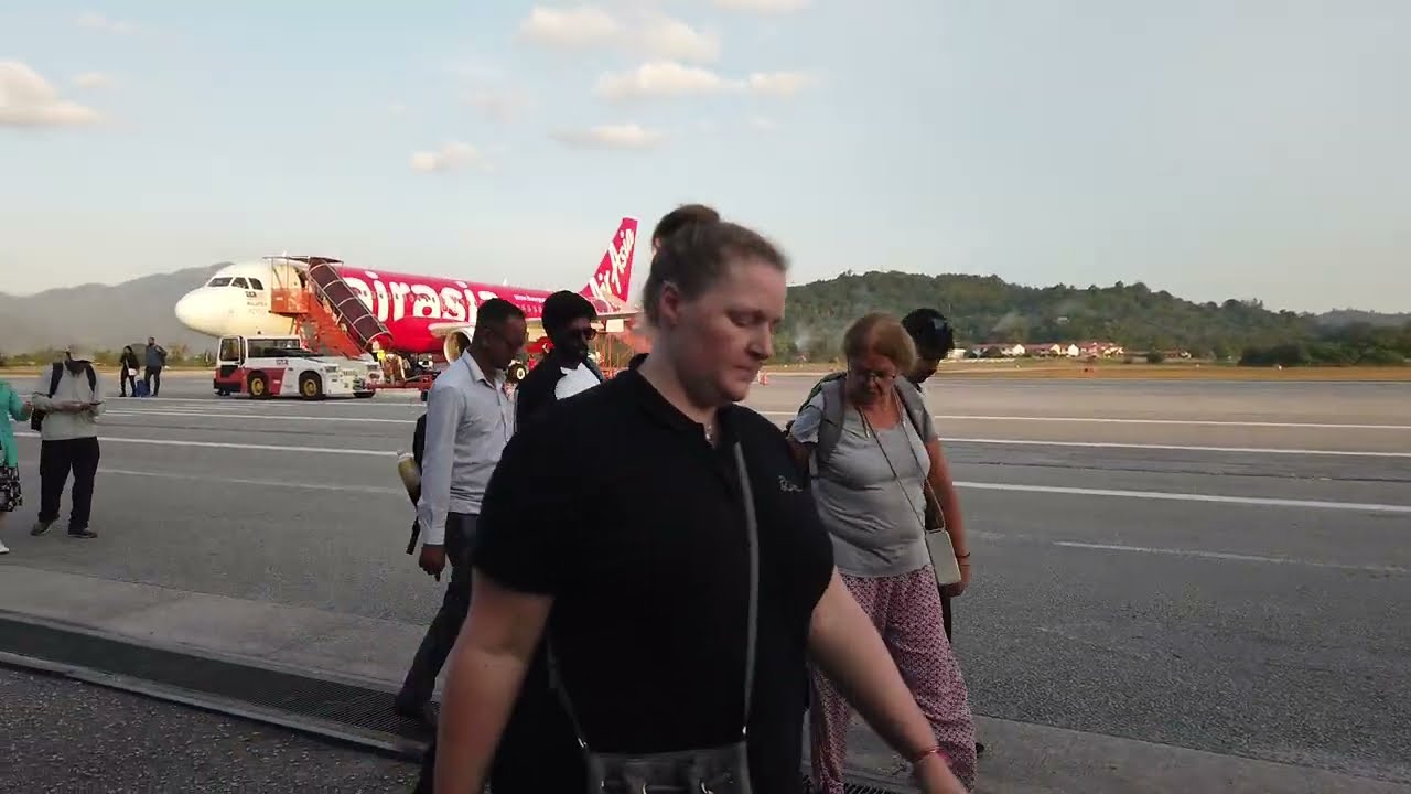 Arriving at Langkawi Airport | Malaysia | Walk to the Terminal | Langkawi Airport walking tour
