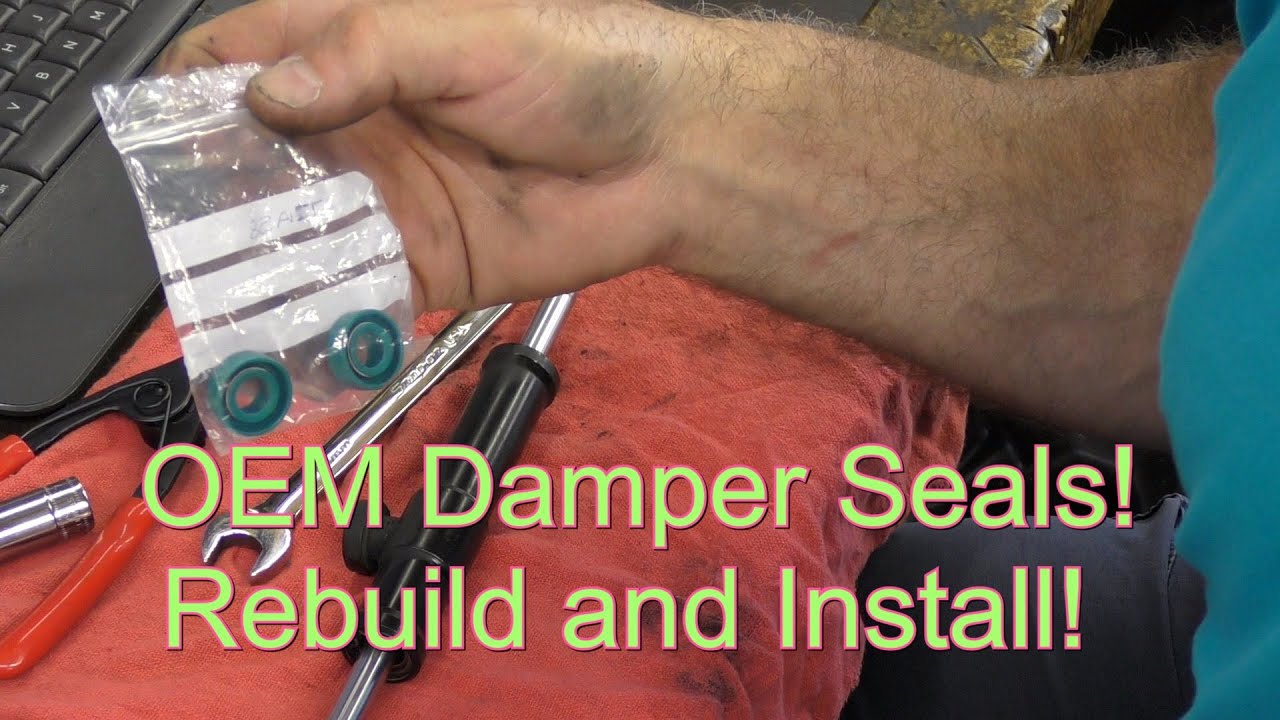 BMW Steering Damper Rebuild with OEM Seals!