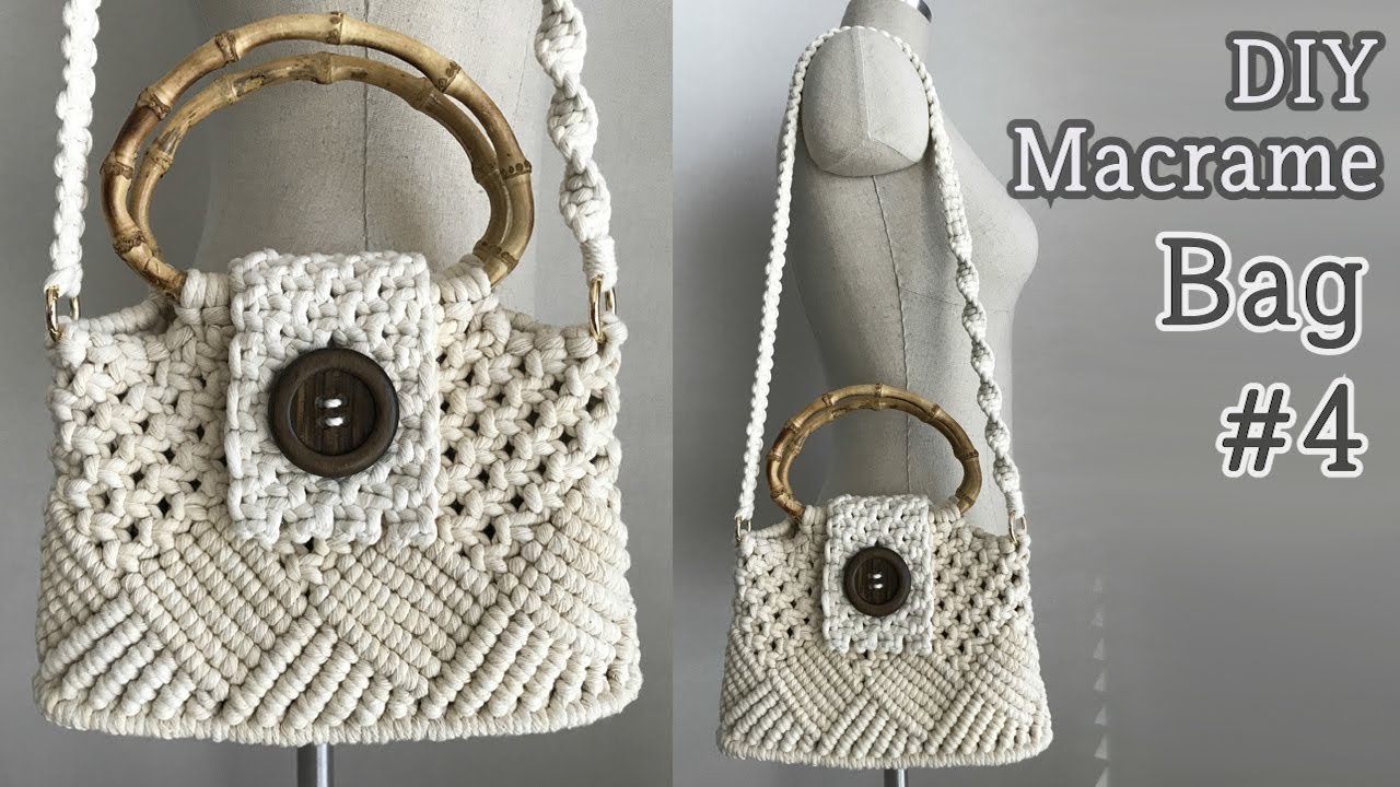DIY Macrame Bag #4 / 마크라메 가방 #4