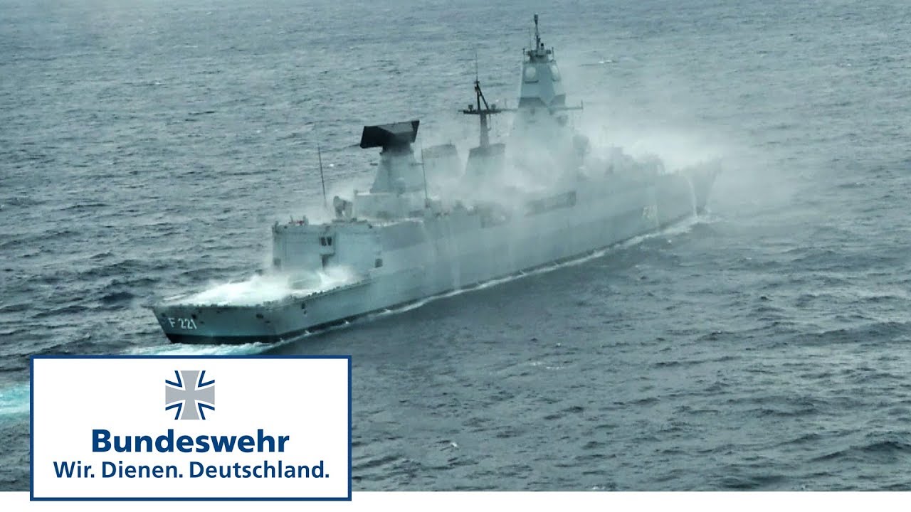 Deutsche Fregatte vor Amerika – Bundeswehr