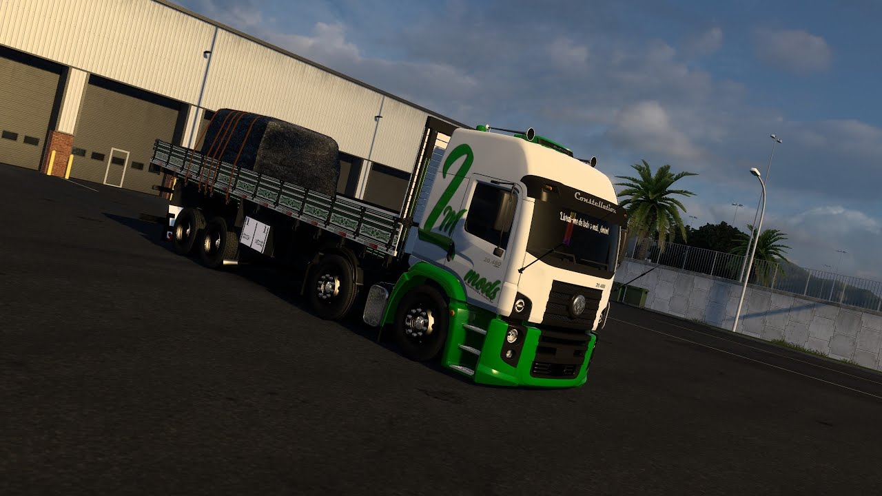 EURO TRUCK SIMULADOR 1.58 BETA, CONSTELLTION 20.480 8X2, 6X2 RIGIDO!