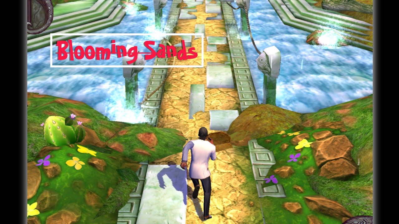 Blooming Sands is a new map īn 𝐓emple Run 2