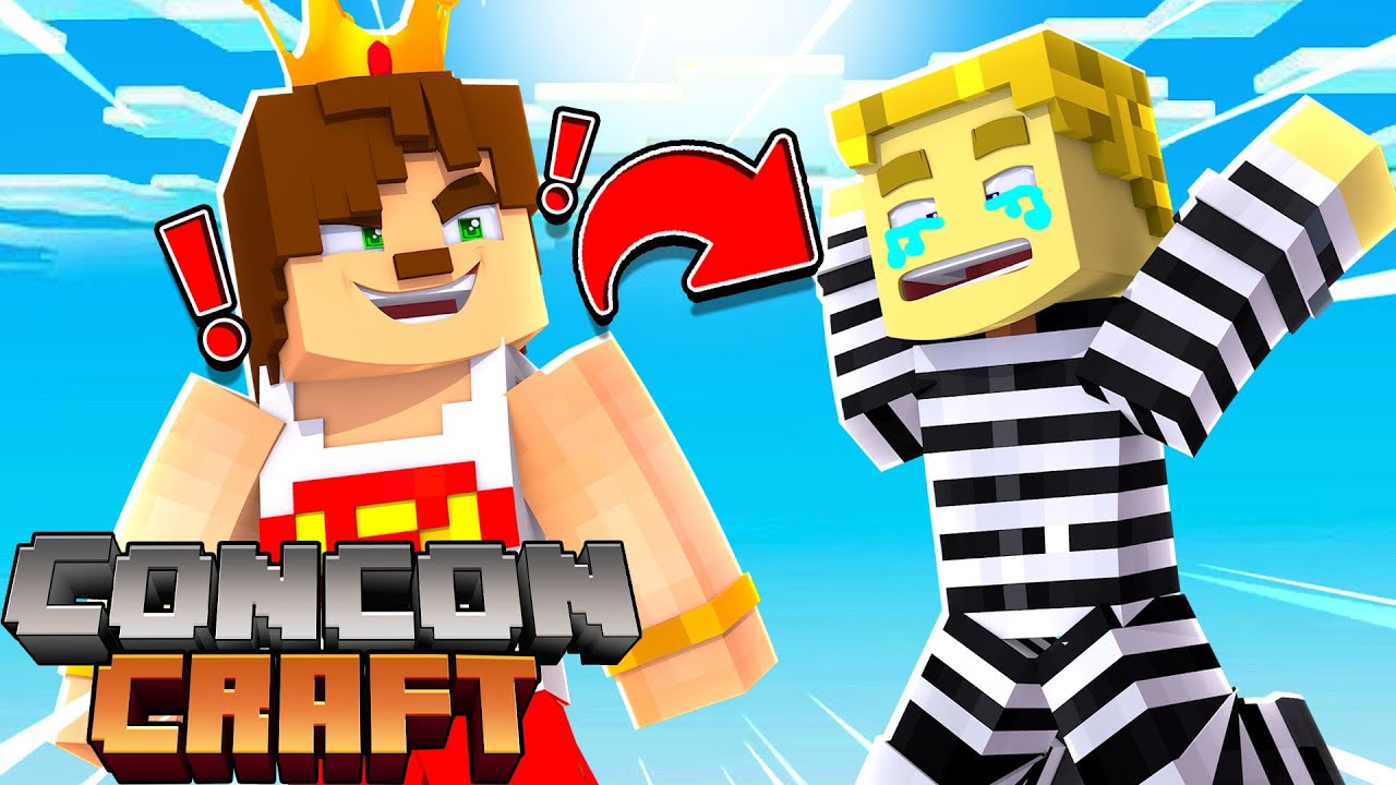 CONCONCRAFT'TA BURAK OYUNDANIN DÜKKANINA EL KOYDUM - Minecraft