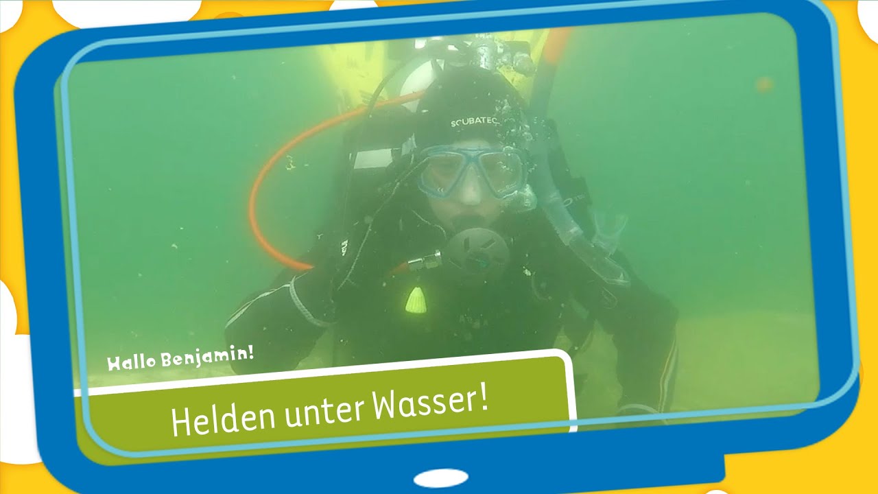 Hallo Benjamin! - DLRG-Rettungstaucher: Helden unter Wasser
