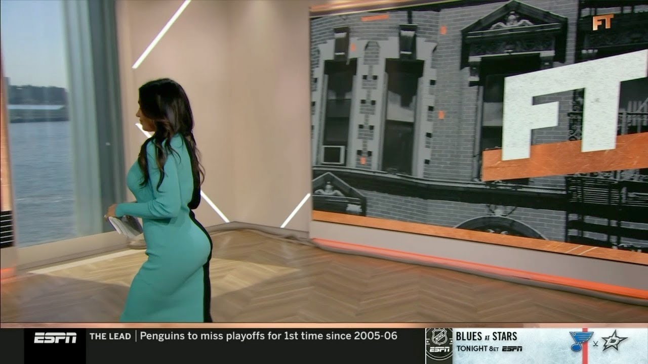 Molly Qerim Gorgeous Backside in Motion