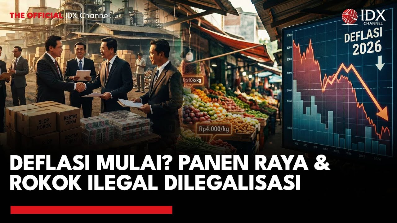 [FULL] Ekonomi 2026 Berubah Arah: Panen Picu Deflasi, Rokok Ilegal Masuk Jalur Resmi | MARKET REVIEW