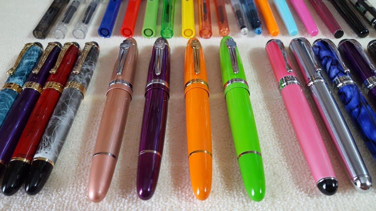 My Fountain Pen Collection Part 1: Jinhao Pens