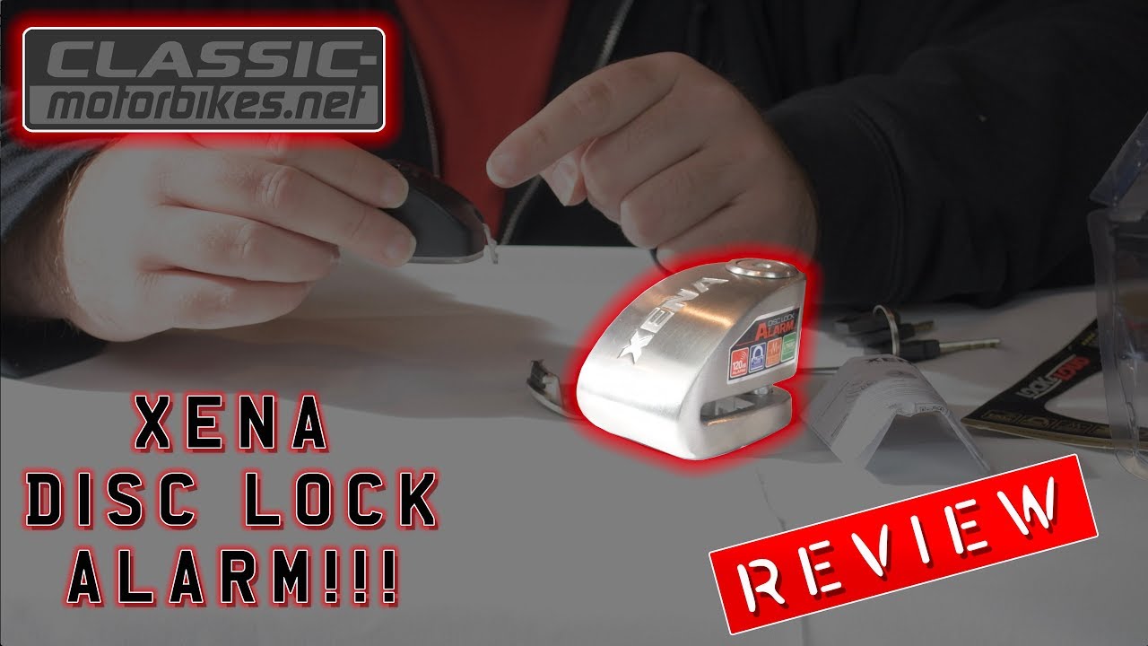 LOUD disc lock alarm! | Xena XX14 disc lock unboxing and review