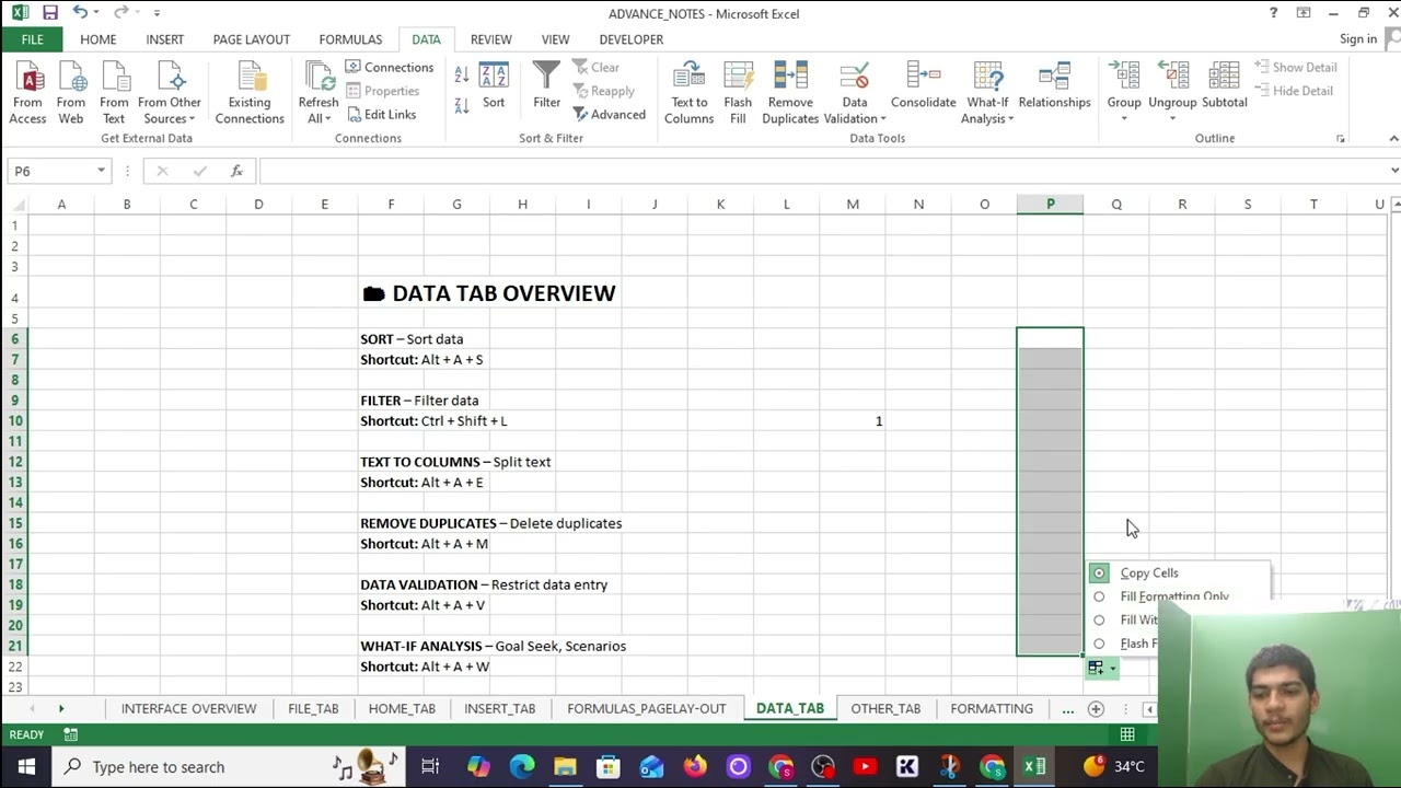 ADVANCE EXCEL LEC 5