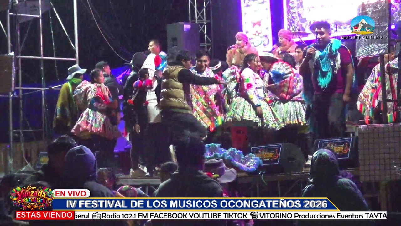 IV FESTIVAL DE LOS MUSICOS OCONGATEÑOS 2026
