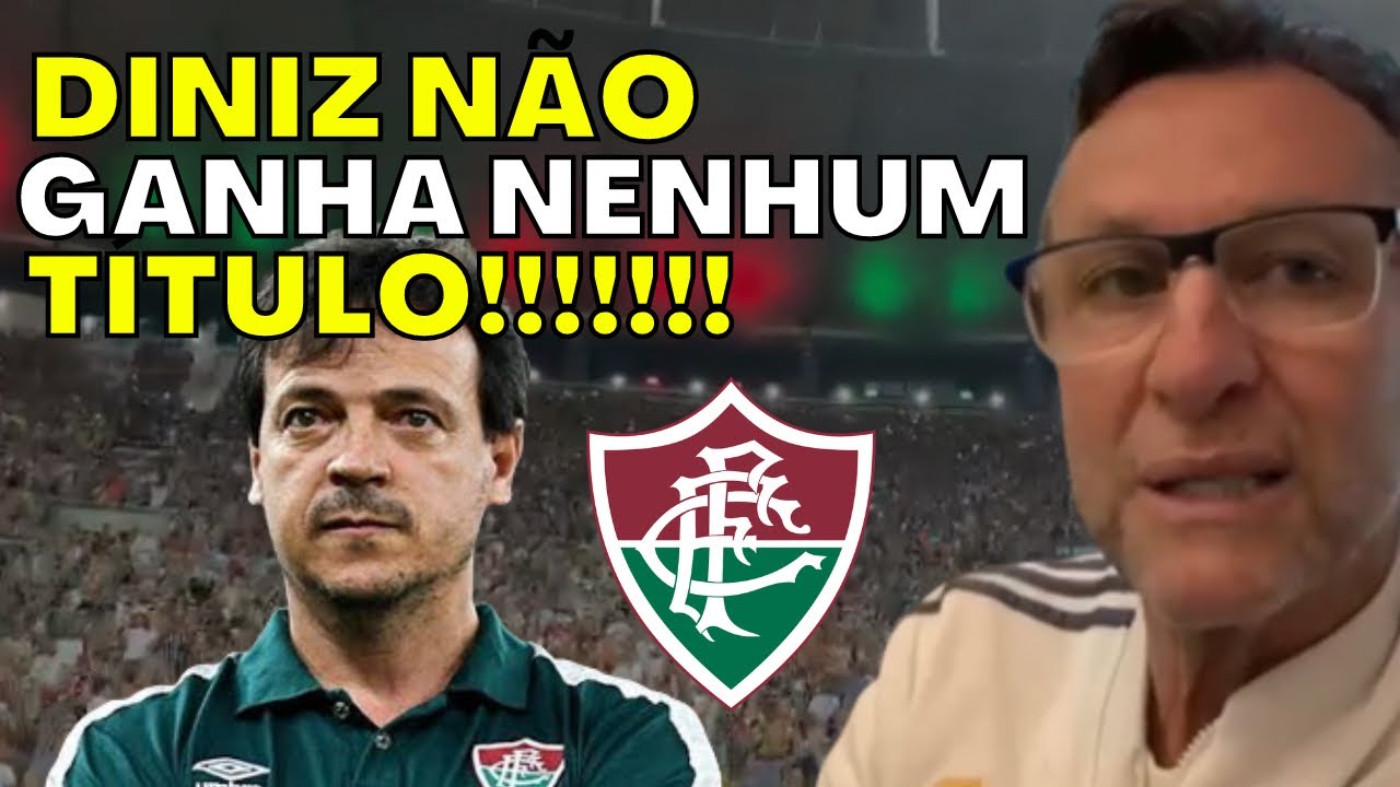 CRAQUE NETO PISTOLA: FERNANDO DINIZ É BOM TREINADOR? ELE ENGANA!