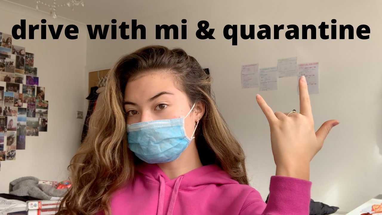 drive with mi & self isolating vlog
