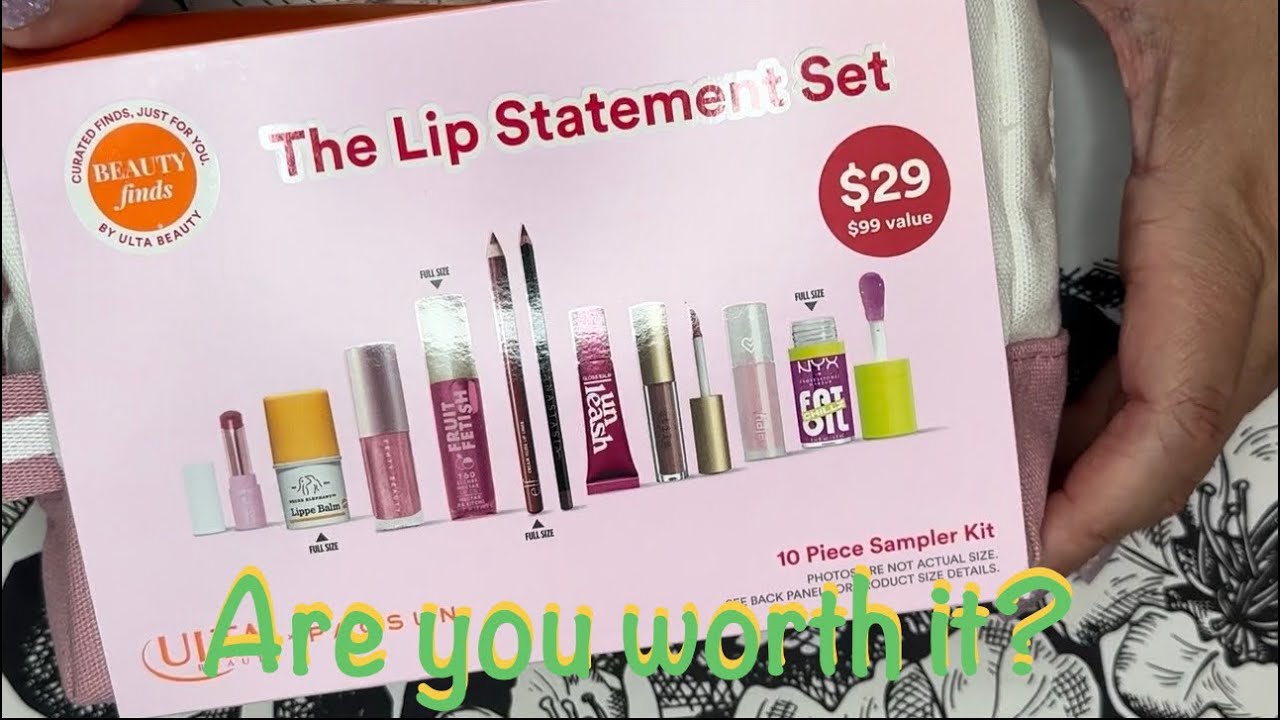 Are you worth it? Ulta beauty finds, lip statement kit