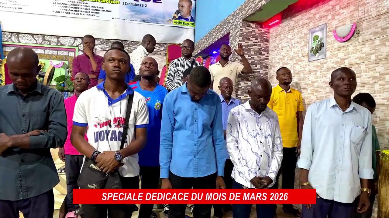 Diffusion en direct de SPECIALE DEDICACE DU MOIS DE MARS 2026 [MANNE CACHEE RHEMA TV]