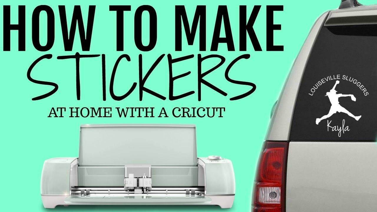 HOW TO MAKE STICKERS & DECALS AT HOME