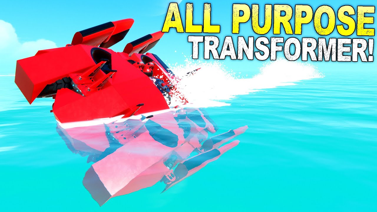 7 VEHICLES IN 1! [Car, Plane, VTOL, Sub, Hover, Space, Wall Climber]