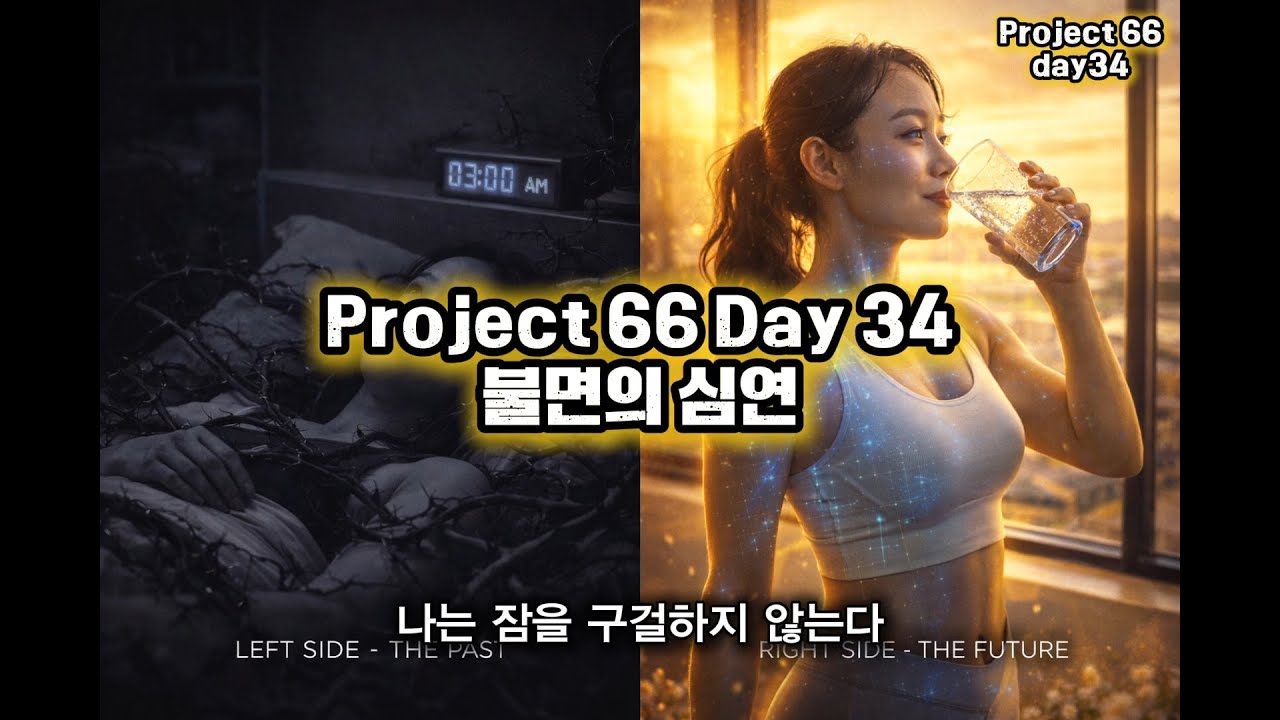 [Project 66 Day 34]잠은 자는 게 아니라 '완성'하는 것. 뇌를 기분 좋게 셧다운시키는 몰입의 미학