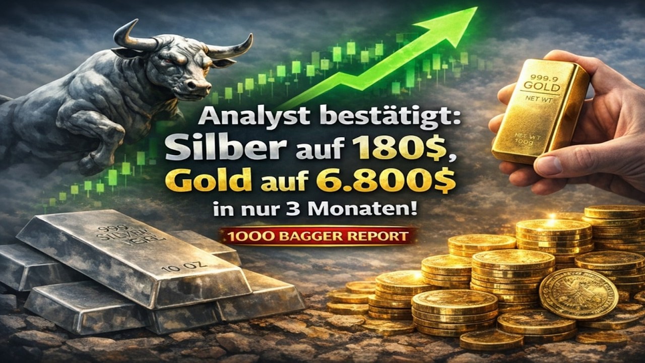 Silberaktien | Goldaktien - Analyst bestätigt: Silber auf 180$, Gold auf 6.800$ in nur 3 Monaten!