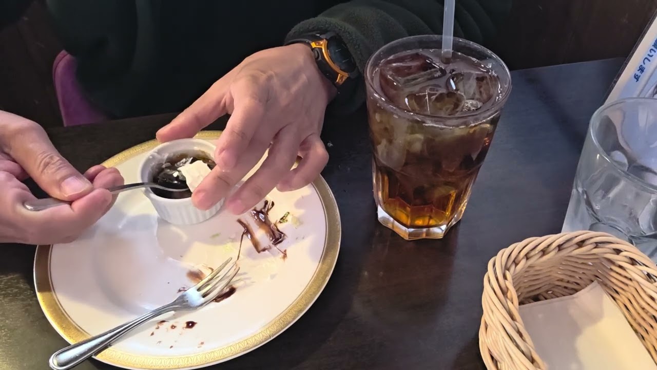 グリーンハウス西尾店での、フルコースランチの、デザート&ドリンクデス。