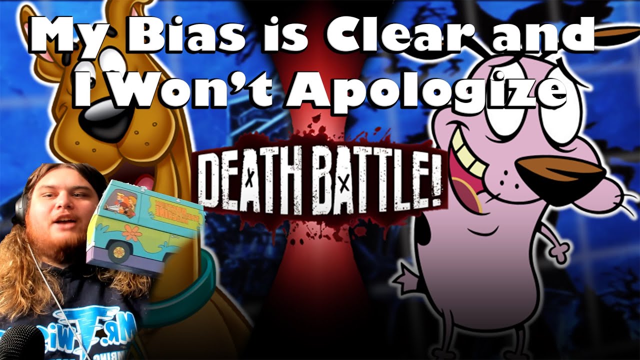 BEEF REACTS to DEATH BATTLE - Scooby -Doo vs. Courage the Cowardly Dog - Big Trust the DAWGS WIN