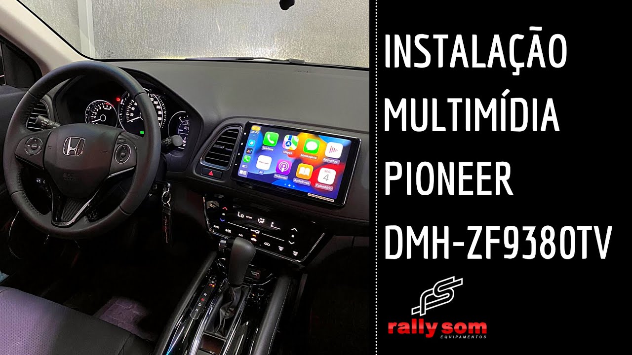 MULTIMÍDIA PIONEER INSTALAÇÃO \\ DMH-ZF9380TV \\ #rallysom