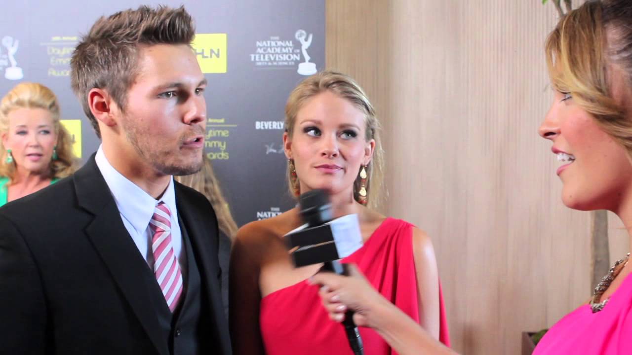2012 Daytime Emmys | Scott Clifton and Kim Matula