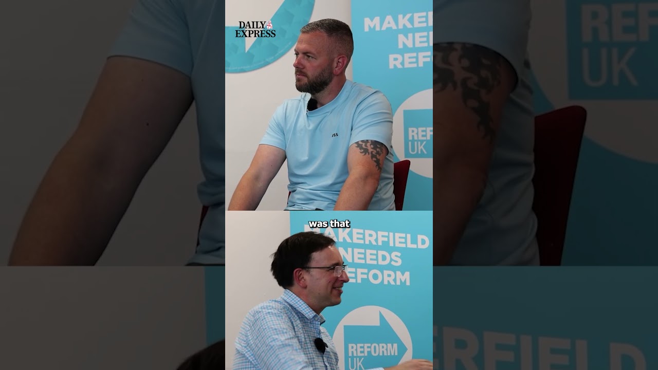 EXCLUSIVE: Reform UK's Makerfield by-election candidate addresses controversial comments 🔵
