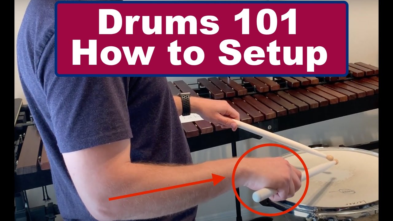How to Setup | Marching & Concert Snare - Drums 101