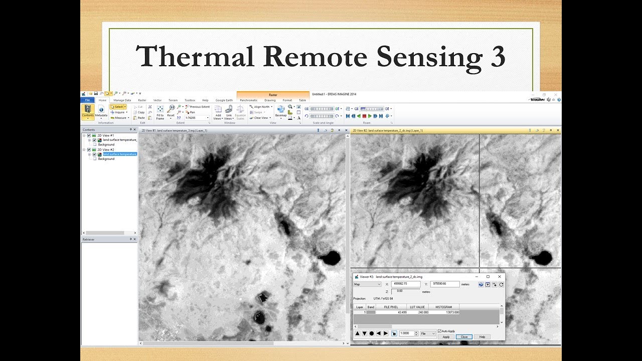 Thermal Remote Sensing 3 ( Land Surface Temperature Calculation) using Landsat 8 TIRS