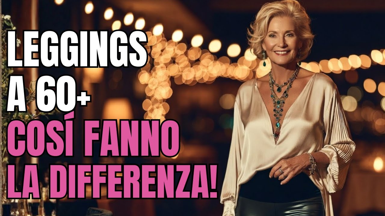 Leggings a 60 Anni: Smetti di Indossarli Così! 7 Outfit Eleganti e Errori da Evitare