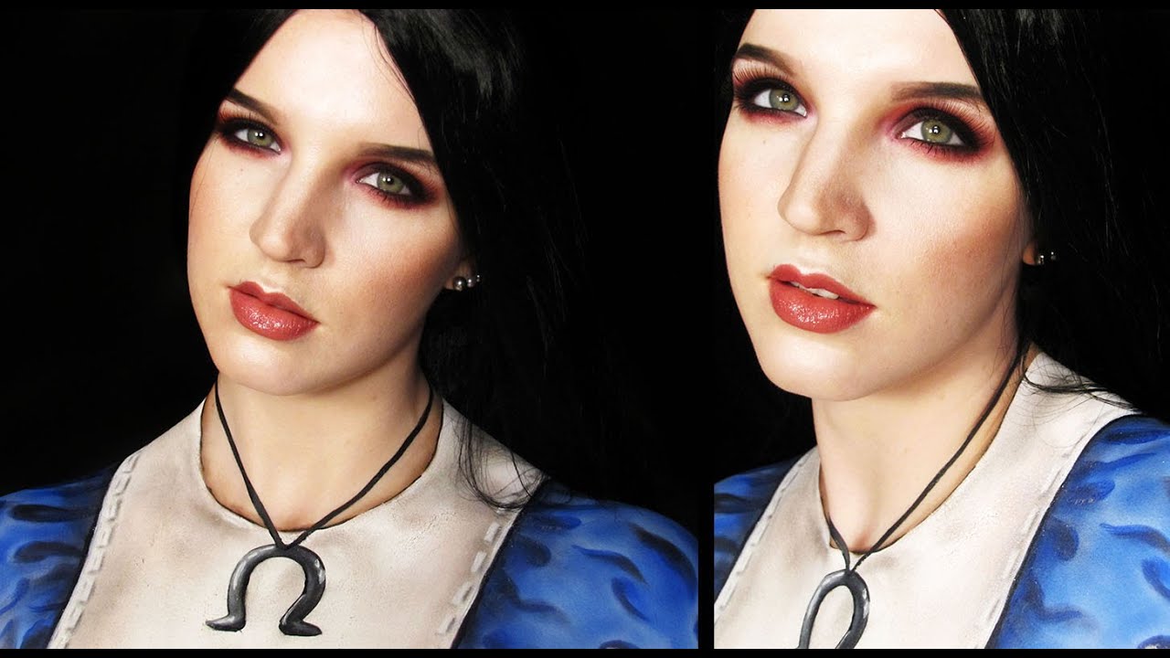 Alice | Alice Madness Returns | Makeup Tutorial | Painted Clothing