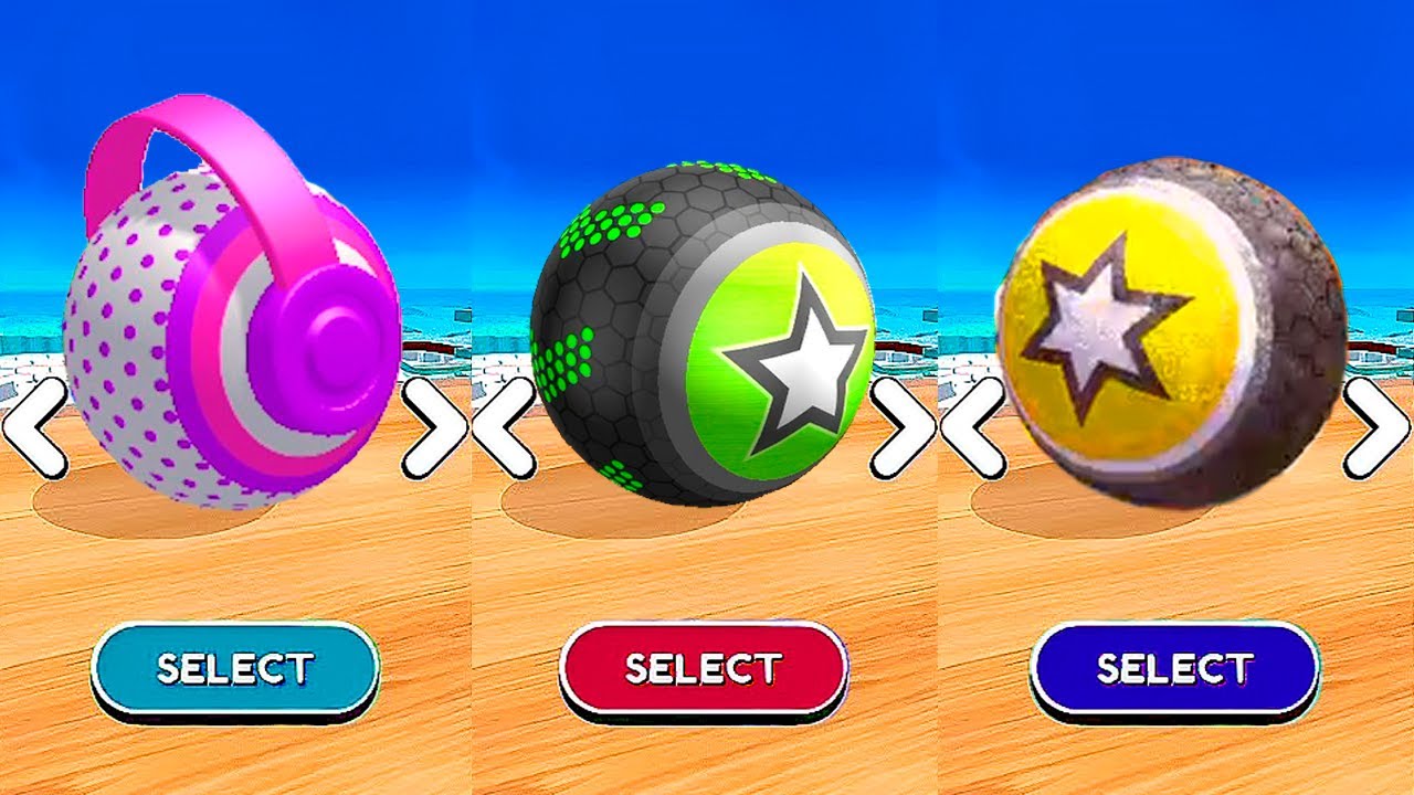 Which Ball Will Pass More Reverse Levels in 8 min: Going Ball, Rollance or Action Ball? Race-578