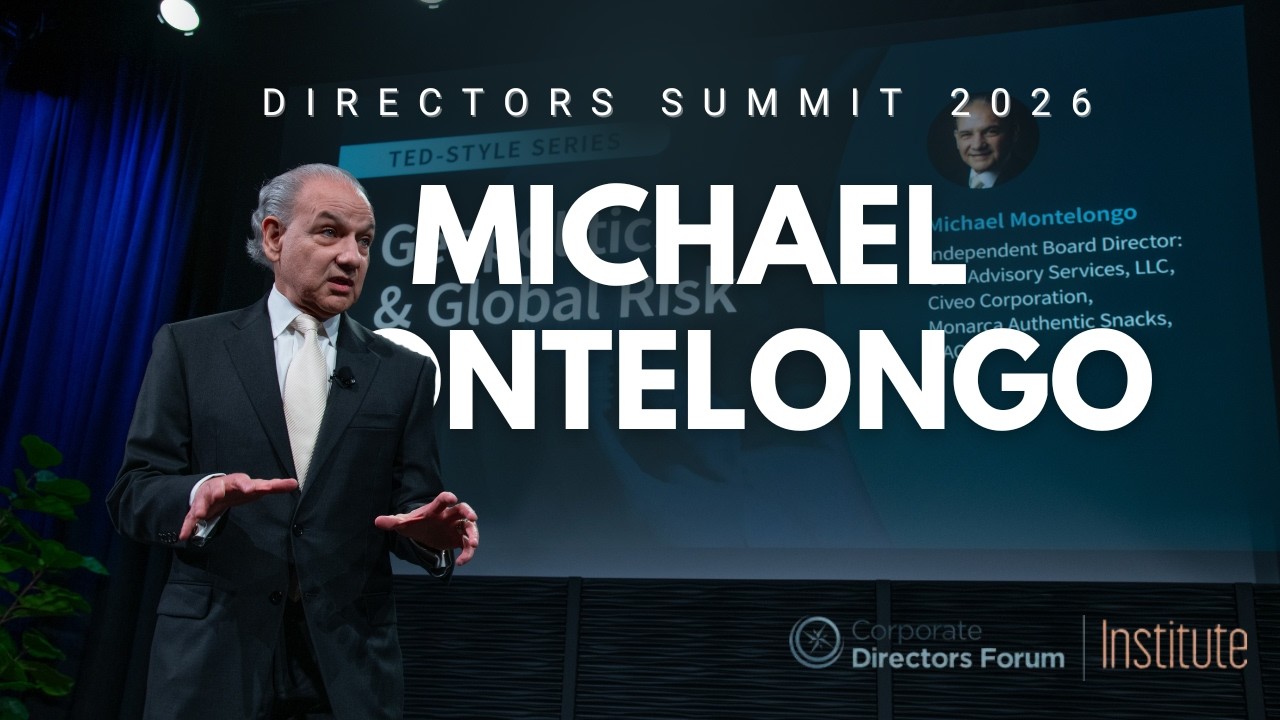 Geostrategic Risk: Why Business Decisions Are Now National Security Decisions | Michael Montelongo