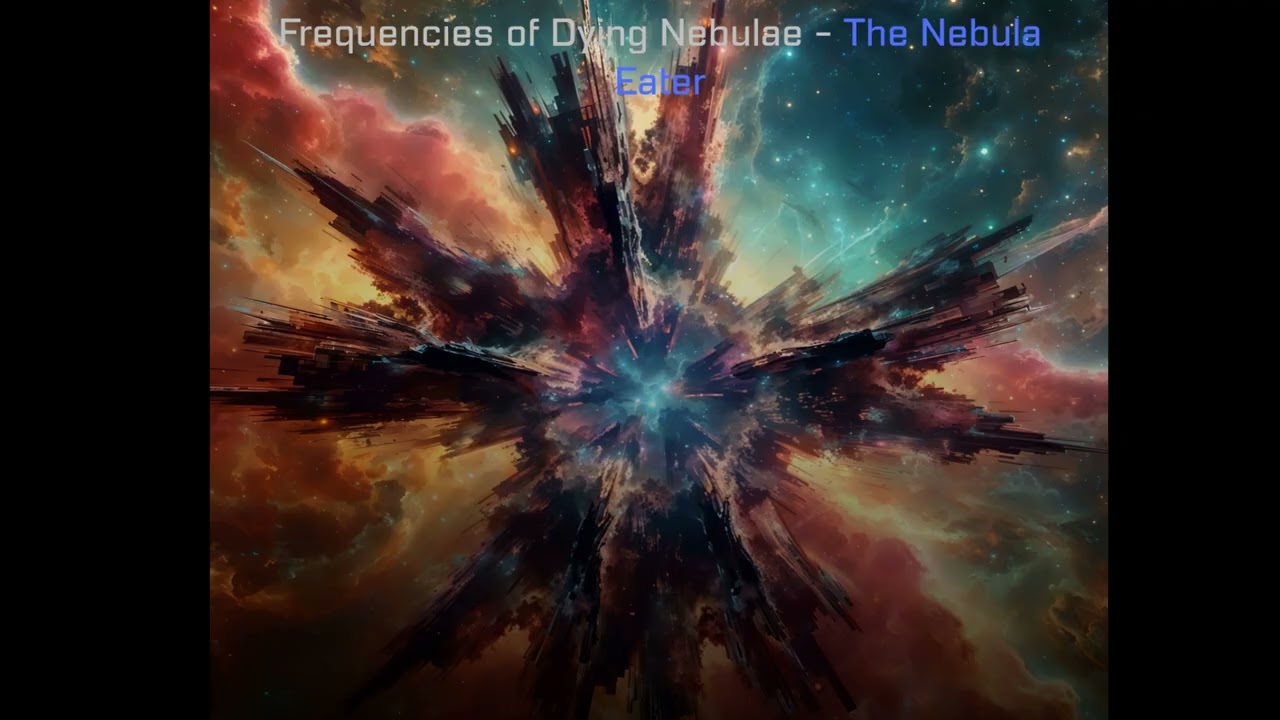 Frequencies of Dying Nebulae - The Nebula Eater cosmic drone ambient album