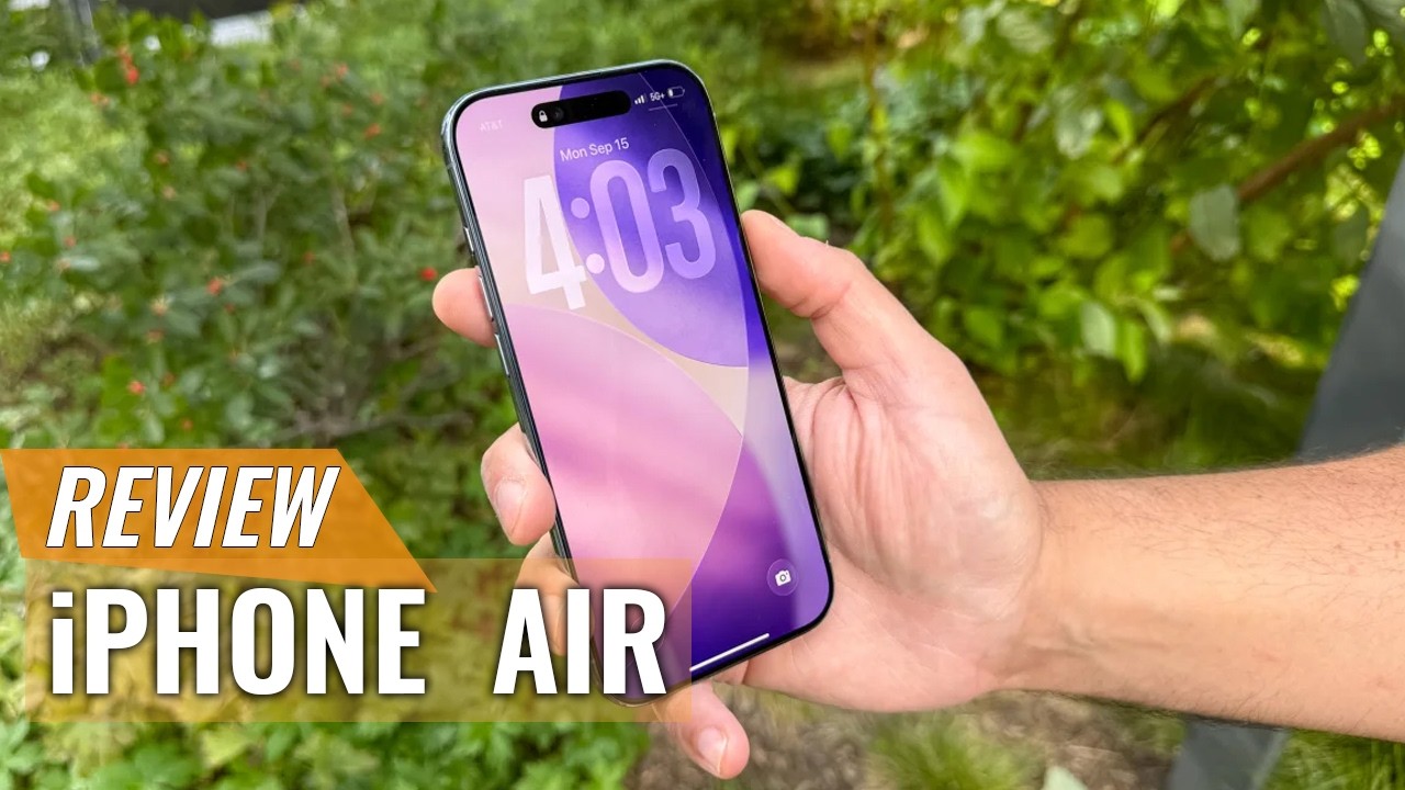 Обзор iPhone Air: iPhone, который до сих пор меня шокирует.