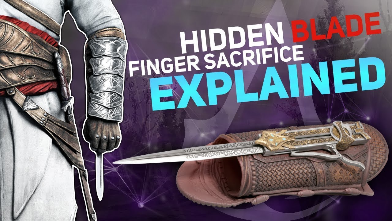 Assassin's Creed - The Hidden Blade's Finger Sacrifice Explained