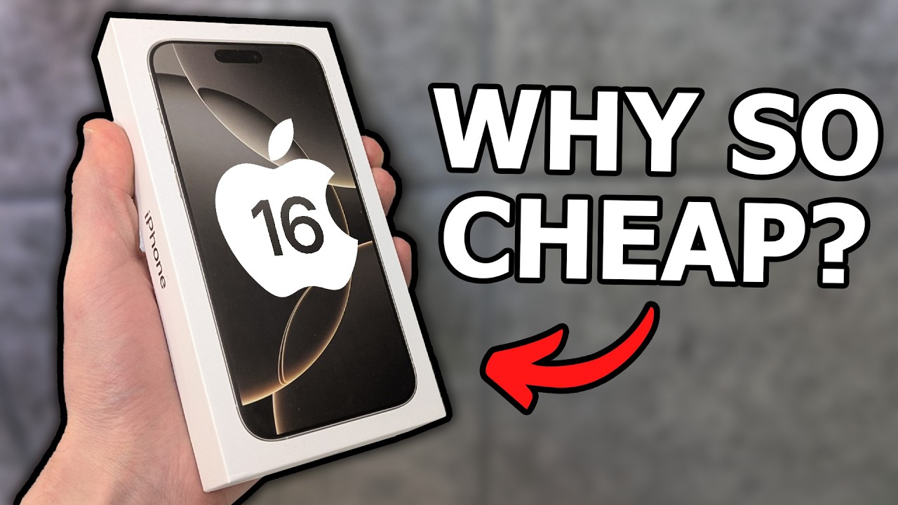 I Bought a $300 iPhone 16 Pro Max… it's REAL? 💀