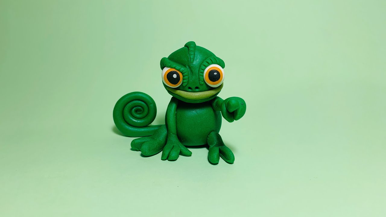 Pascal Rapunzel - How to Make Fondant Pascal ?